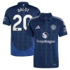 Camisola Manchester United Dalot 20 Homen Equipamento 2ª 24/25